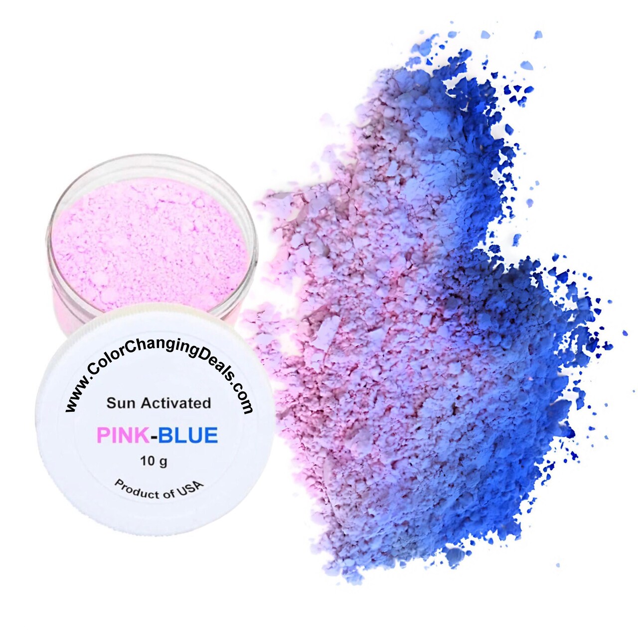 Photochromic Sun UV Activated Color Changing Powder Pigments for Resin Slime T Shirts Tumblers